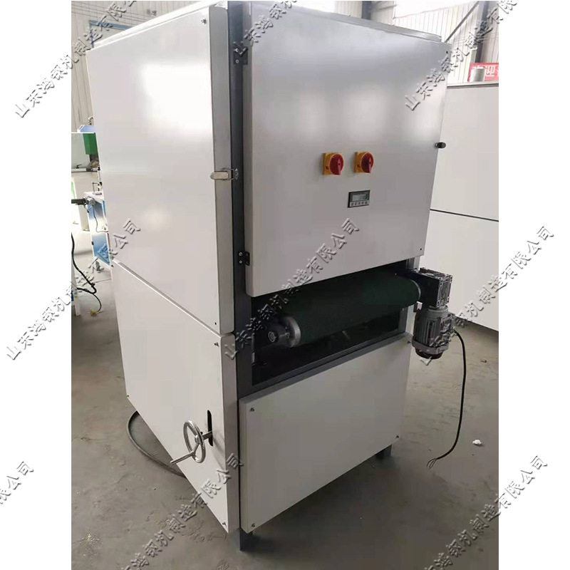 全封闭定尺砂光机实木板材打磨