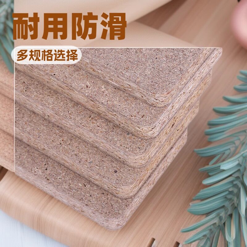 厂家直销颗粒板E2级实木家具装修颗粒板免漆板刨花板三聚氰胺贴面