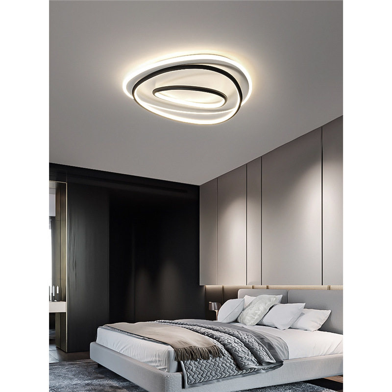 三角形简约现代卧室吸顶灯新款