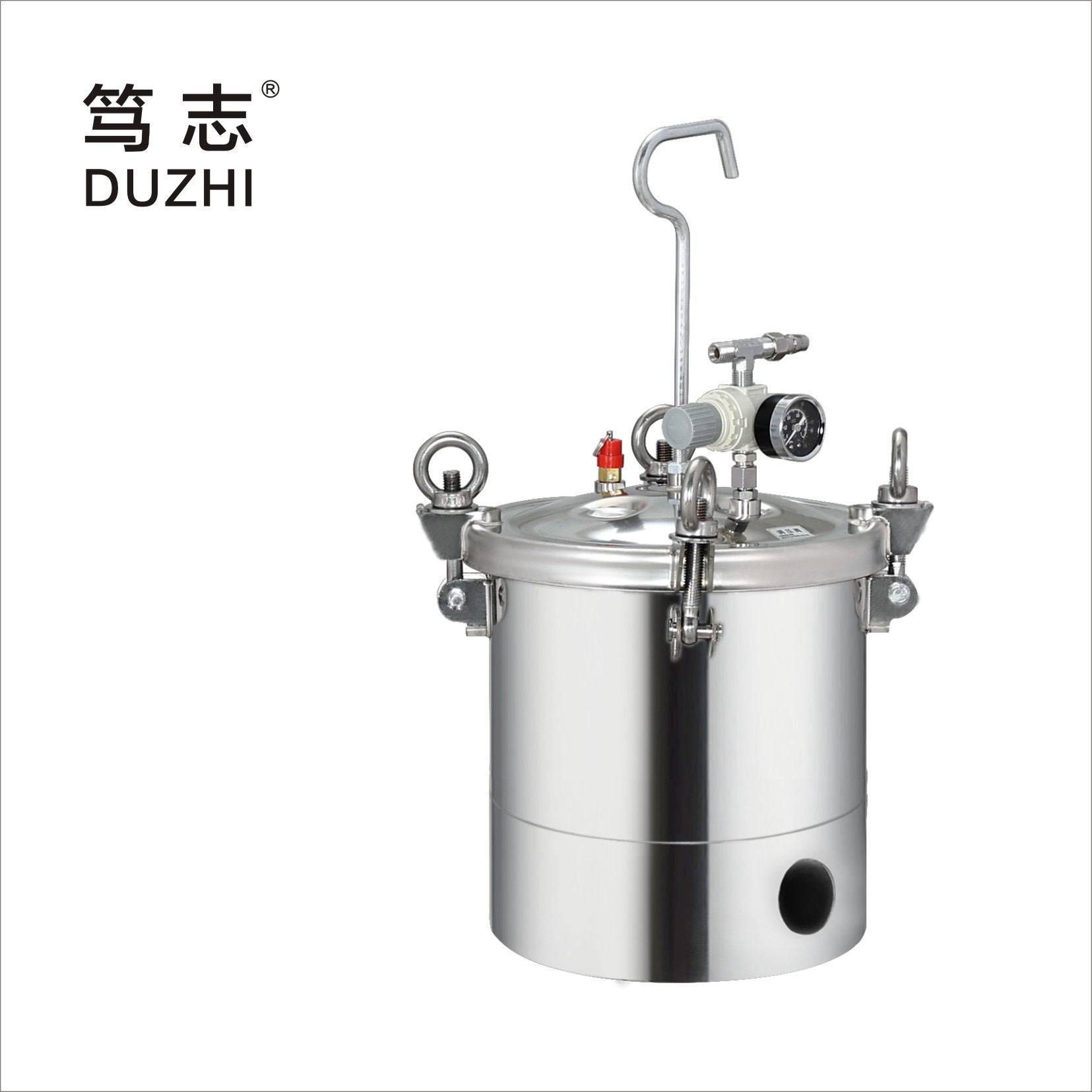 厂家直供不锈钢气动搅拌压力桶高压喷漆罐涂料喷胶桶