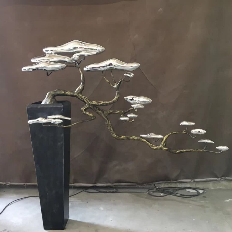 深圳厂家直销景观玻璃钢枯藤花艺仿真树枝藤条玄关装饰摆件工艺品