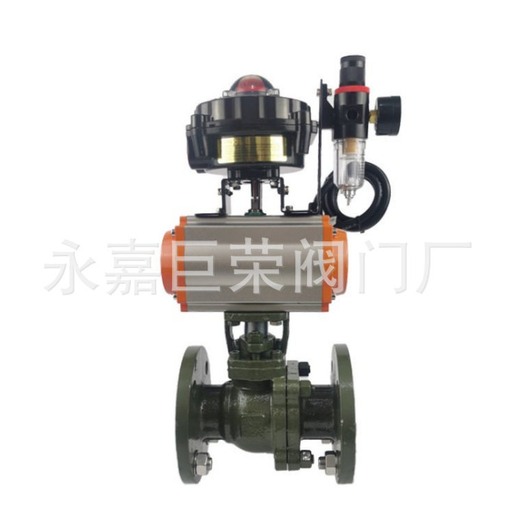 南高阀门供应防腐蚀气动衬氟球阀Q641F46-25C铸钢材质