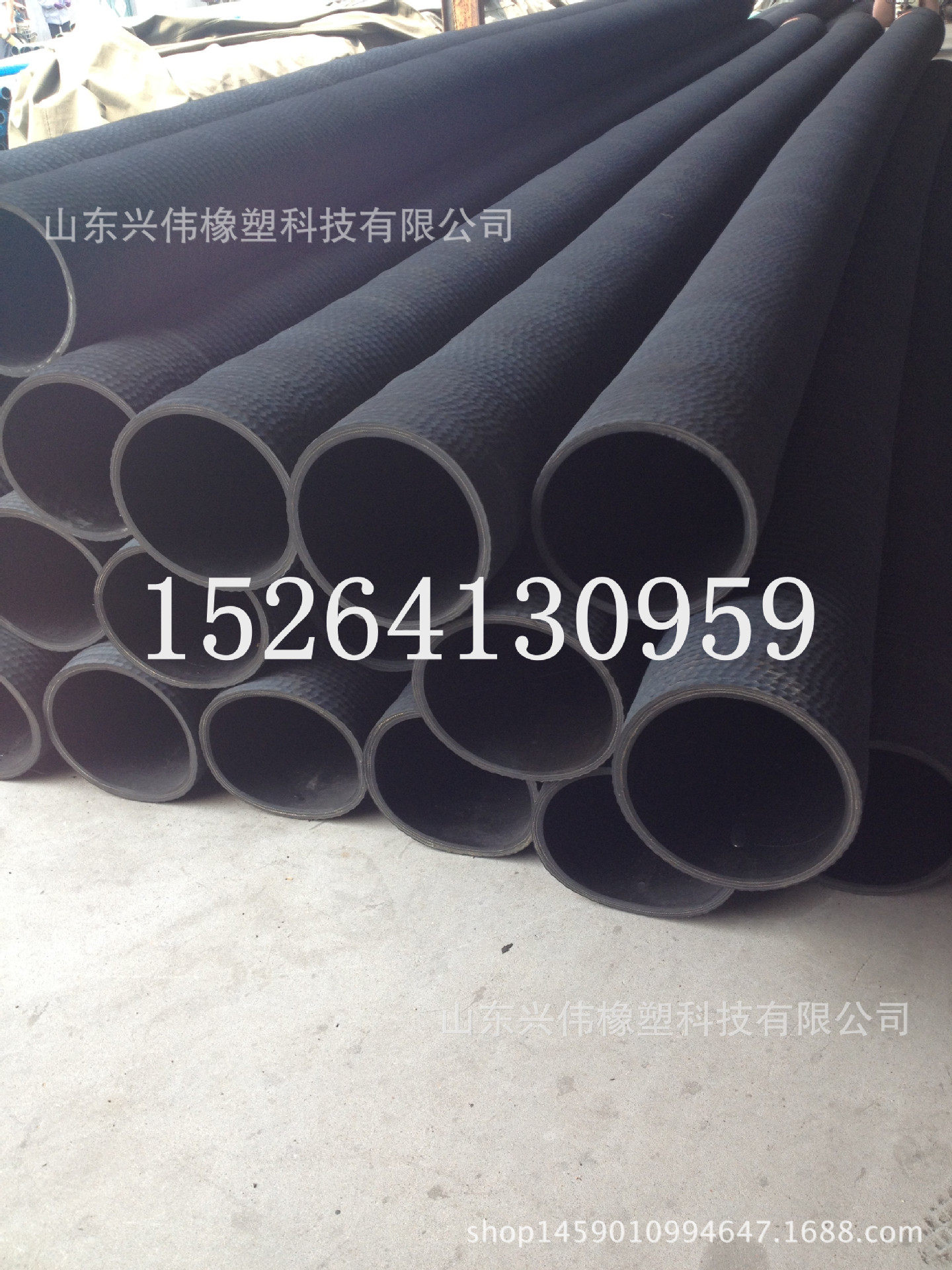 钢丝卸灰胶管4寸6寸水泥罐车配套橡胶钢管100mm108mm150mm