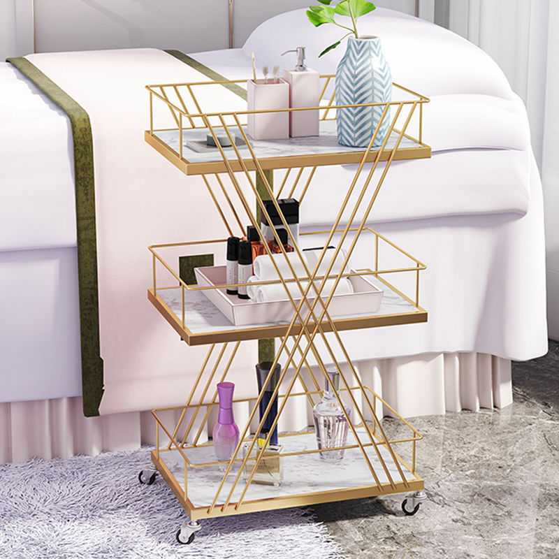 美睫化妆品工具车发廊美甲专用