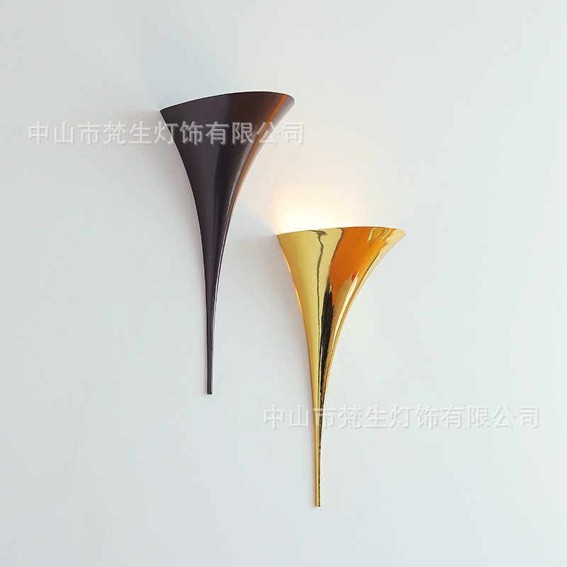 法式中古轻奢卧室床头壁灯