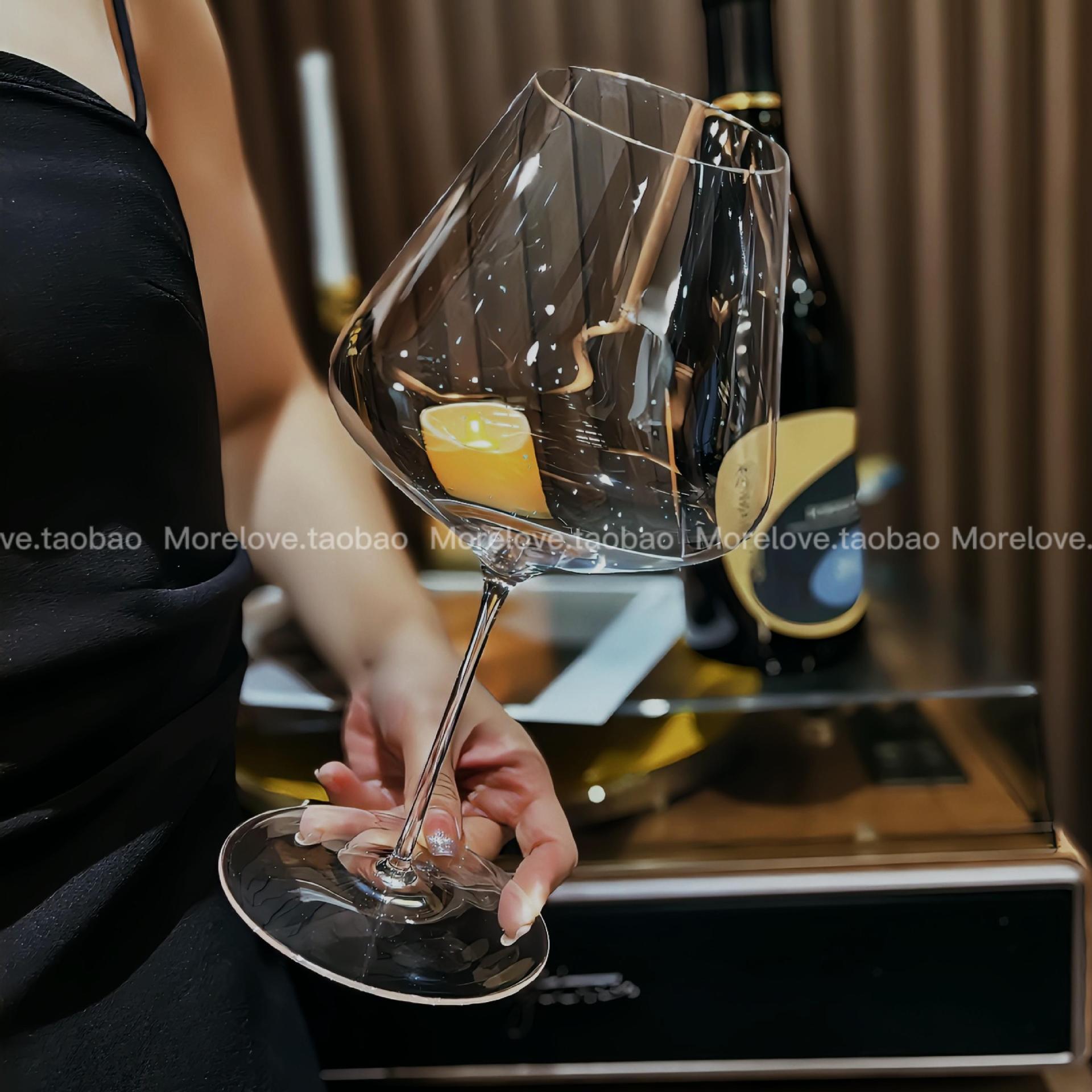 批发欧式风轻奢红酒杯好看的网红家用醒酒套装新款高
