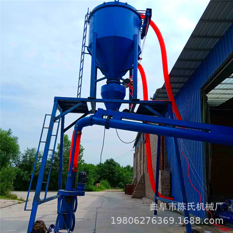 罗茨风机自吸风力吸粮输送机