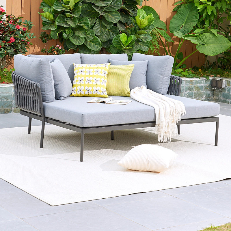 户外躺床露天绳编床休闲花园庭院酒店室外藤艺沙滩床酒店别墅圆床,电子元器件市场,电线扎带/束线带,淘宝优惠券,粉丝福利购,淘宝优惠卷