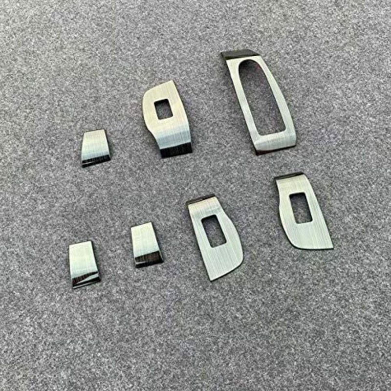 适用20款马自达3改装昂克赛拉右驾黑拉丝改装贴玻璃开关面板贴