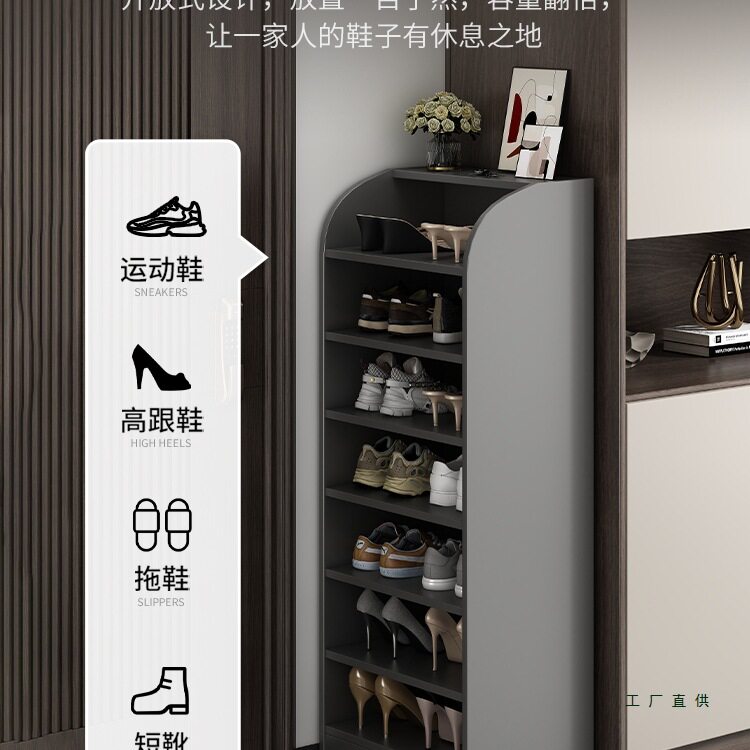 简易鞋柜家用门口2025新款爆款楼道外墙角鞋架子多层收纳出租房用