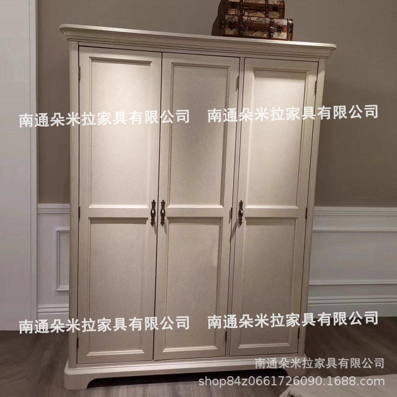 北美之家女王系列实木收纳衣柜