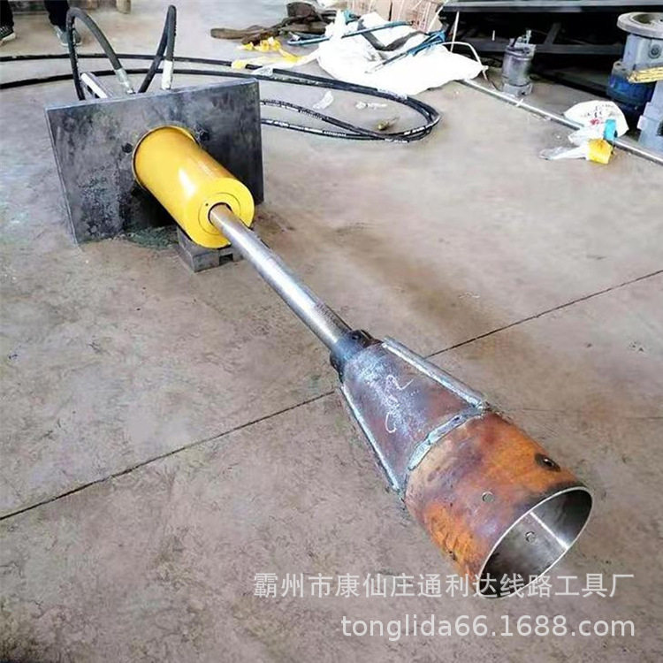 通利达直销非开挖管道置换顶管机 短管置换拉管机 井下清淤施工