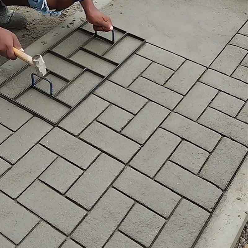 仿古过道压花模具钢材质