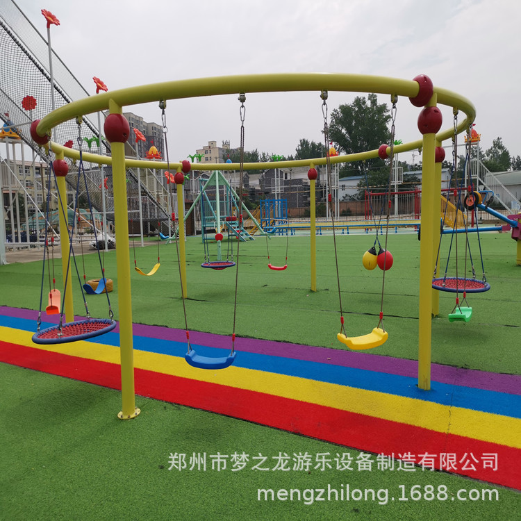 山东淄博户外无动力蹦蹦云乐园沙窝儿童跳跳云蹦床厂家