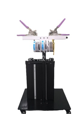 SMT移动式接料车SMT双钳接料车接料钳接料车K-800 SMT万向轮接料