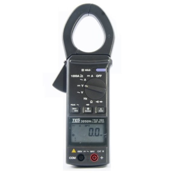 泰仕TES3050H 真均方根值交直流钳表 TES-3050H