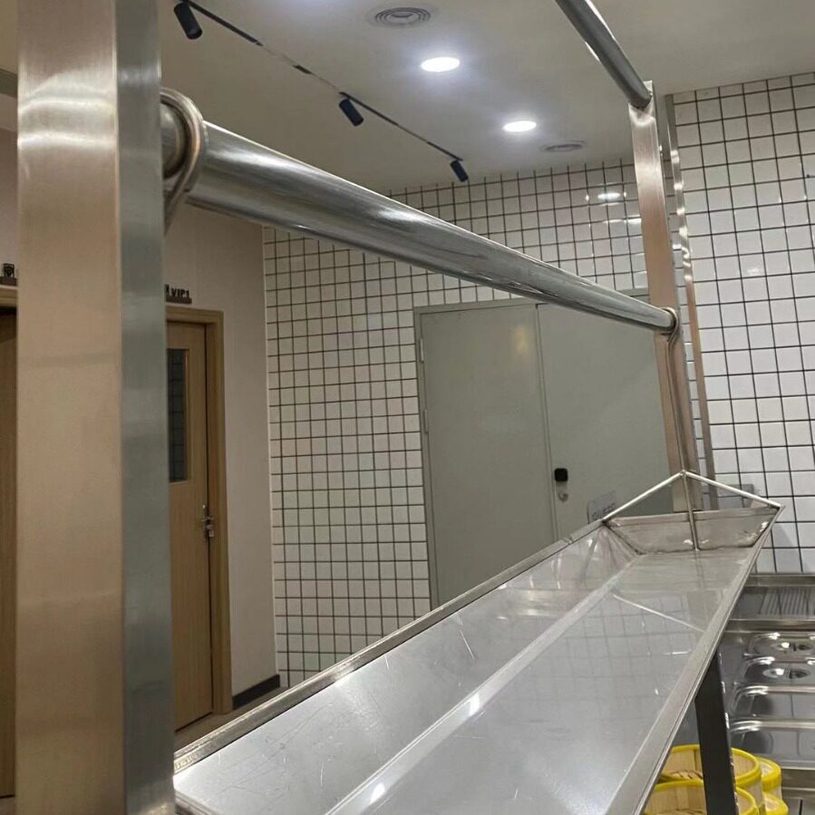 烧鸭挂墙架商用厨房工程设备烧腊店厨房设备