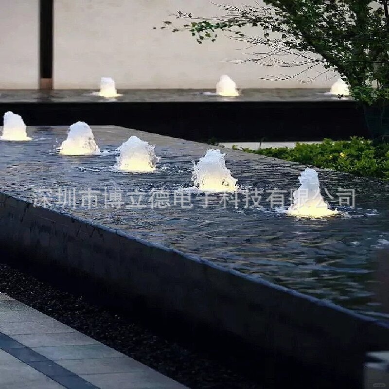 户外水景LED七彩涌泉喷泉灯