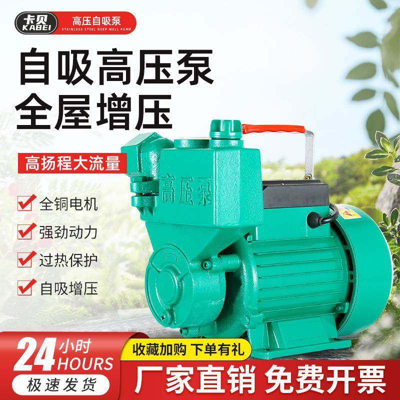 家用220V 高压泵井水抽水机自来水增压泵高扬程大流量农田灌溉泵