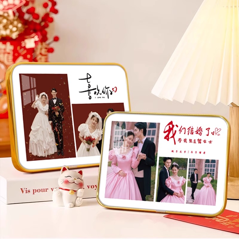 大圣优彩拼图相框定制摆台画框