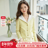 女短外套半身裙套装 YongeFinch扬芬缇2025秋法式 小众时尚 GENGERY