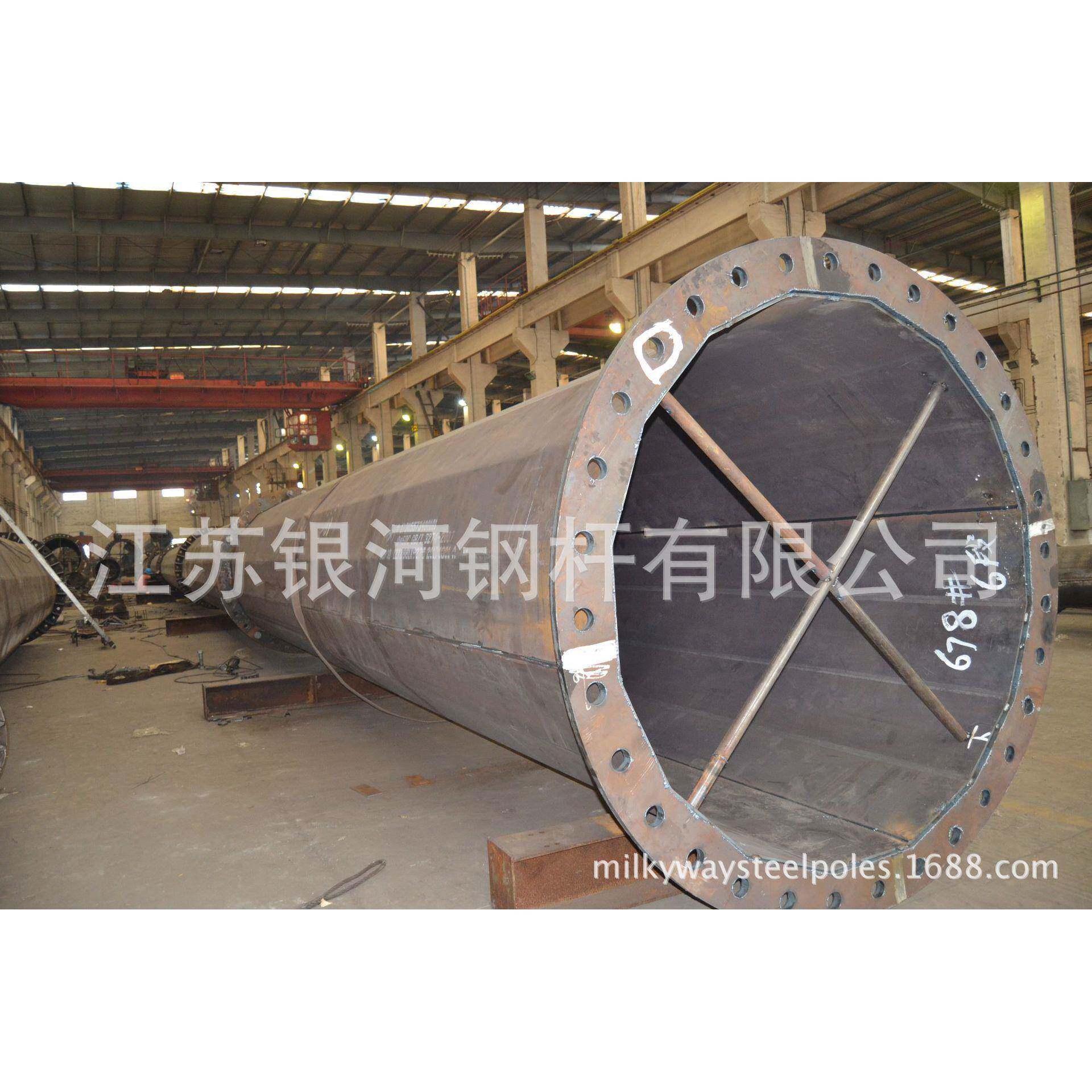 专业钢杆出口，钢杆，菲律宾电力道路灯具/智慧路灯/
