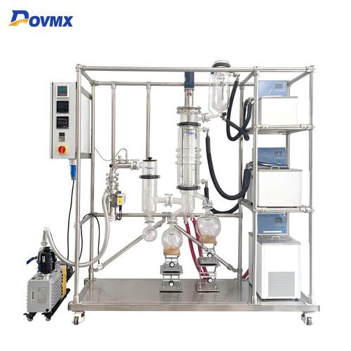 短程分子蒸馏装置实验室油膜短径蒸馏器化学分离设备沉香提取器