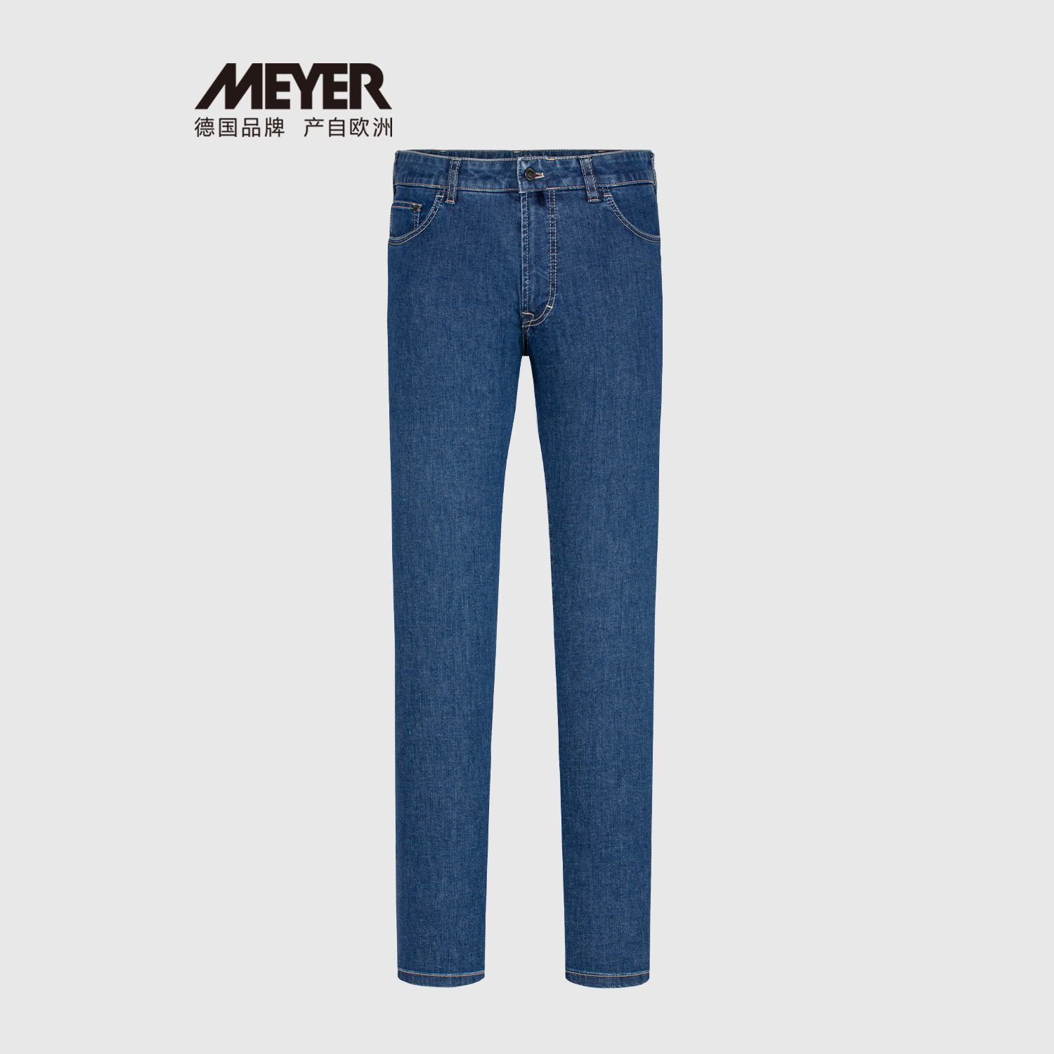 MEYER德国迈雅夏五袋男士牛仔裤男中高腰修身版14101-SARDEGNA