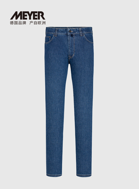 MEYER德国迈雅夏五袋男士牛仔裤男中高腰修身版14101-SARDEGNA