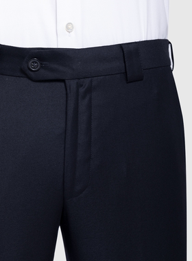 德国MEYER迈雅 秋季西裤男款直筒纯羊毛西裤易打理中腰2131-ROMA