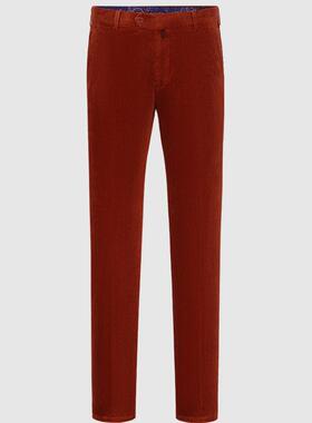 【含羊绒条绒】24冬德国迈雅男裤经典灯芯绒保暖红色28522-ROMA