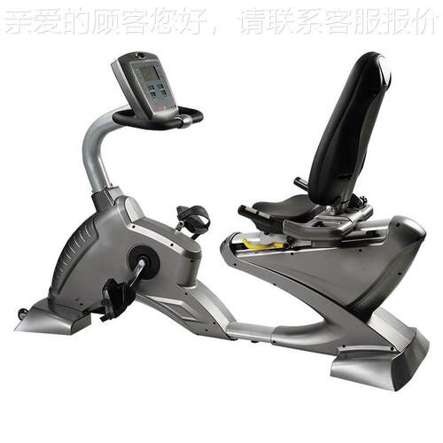 F1-8318WD-TV3商用智能卧式健身车健身房背靠式运动脚踏车