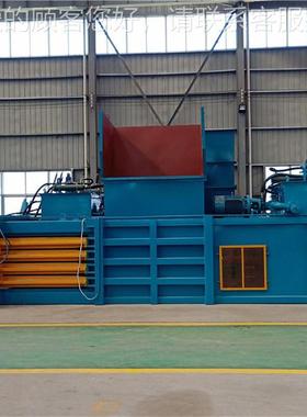 全自动液压打机包卧式毛巾棉被塑料碎布JQT压缩打压包液机吨包打