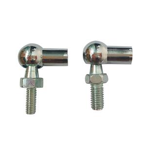 上翻门缓冲支撑杆配件气弹簧接头配件液压伸缩气弹簧球头圆头扁