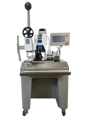 温州全自动多芯线排线护套线剥皮打端一体机连剥带打多股线端子机