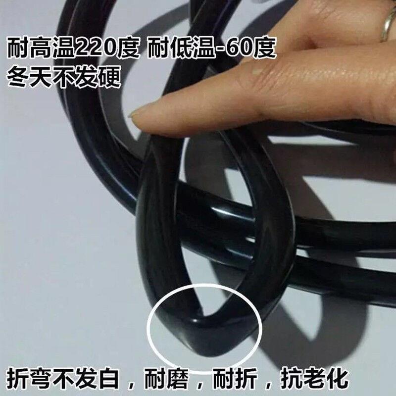热销鸣固黑色硅胶软管硅胶管硅橡胶管耐高温硅胶管引流硅胶管14*1