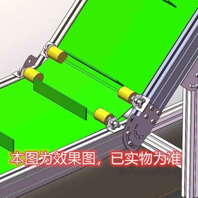 热销皮带压轮 爬坡机48*50配件流水线配件输送机提升滚轮
