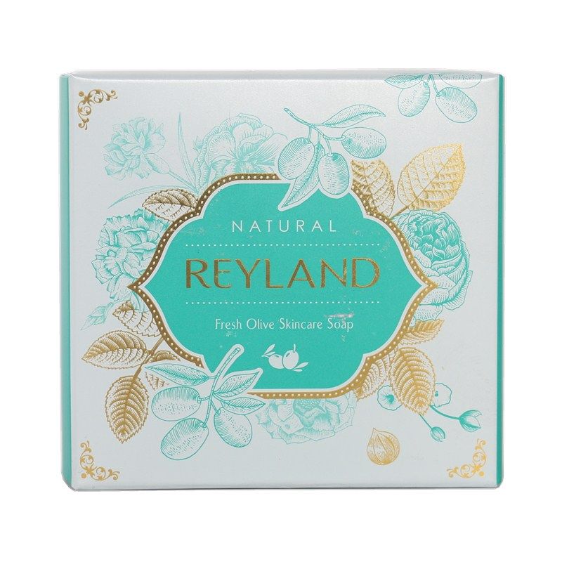 直销REYLAND露兰迪清新橄榄皂100G*2块 温和洁面保湿滋润深层清洁