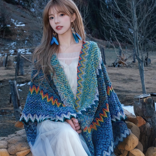 云南披肩外搭民族风2025新款