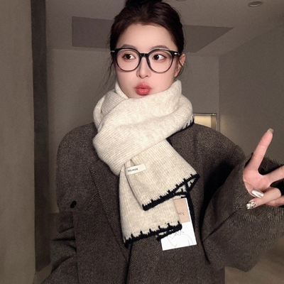 2025新款北极绒围巾女秋冬季