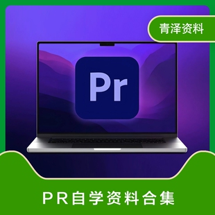 PR教程零基础入门学习premiere pro教学视频剪辑软件课程练习素材