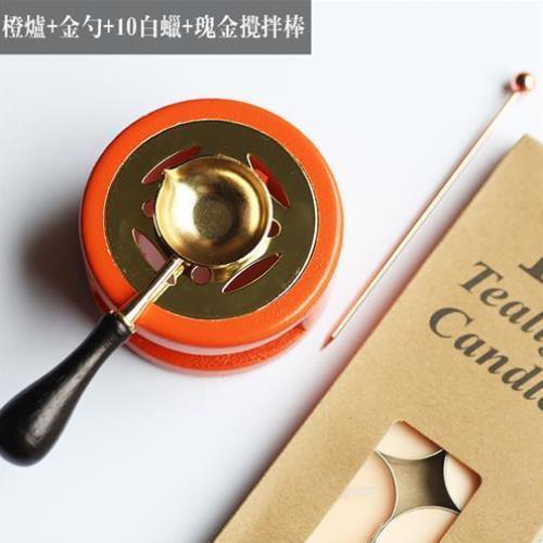 木质火漆印章小熔炉子火漆熔炉手帐封印工具架金勺子加热蜡封配件