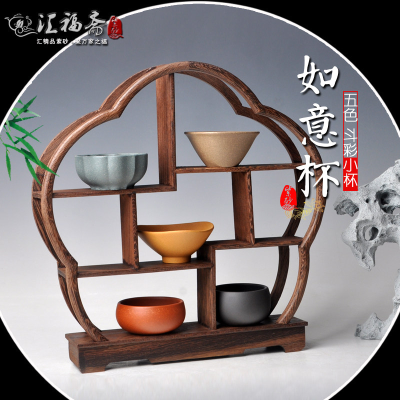 宜兴紫砂茶杯功夫小茶杯家用特价