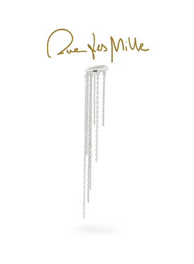 RuedesMille 不对称流苏耳骨夹无耳洞女个性百搭耳环EARZ026M1AU