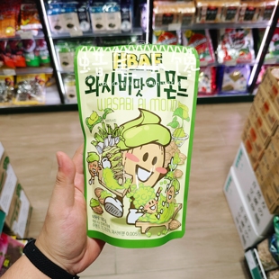 香港代购 韩国进口HBAF杏仁芭蜂多种猎奇口味坚果仁 网红休闲零食