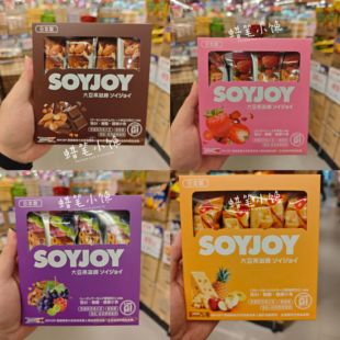 香港代购 日本SOYJOY大豆水果蛋白棒营养代餐饼干零食品低卡饱腹
