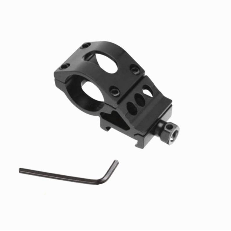 T2008 歪脖子管夹支架 25.4MM手电筒支架 外贸品质 一件起批