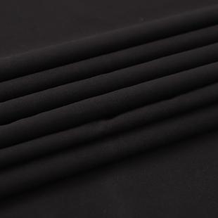 黑色 纯棉16 梭织平纹布 黑色棉布 1.5米宽 155克每平方