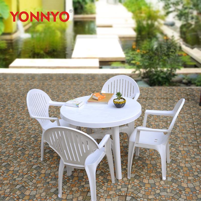 户外椅子塑料桌子沙滩休闲椅塑料桌椅大排档塑料椅子永耀厂家