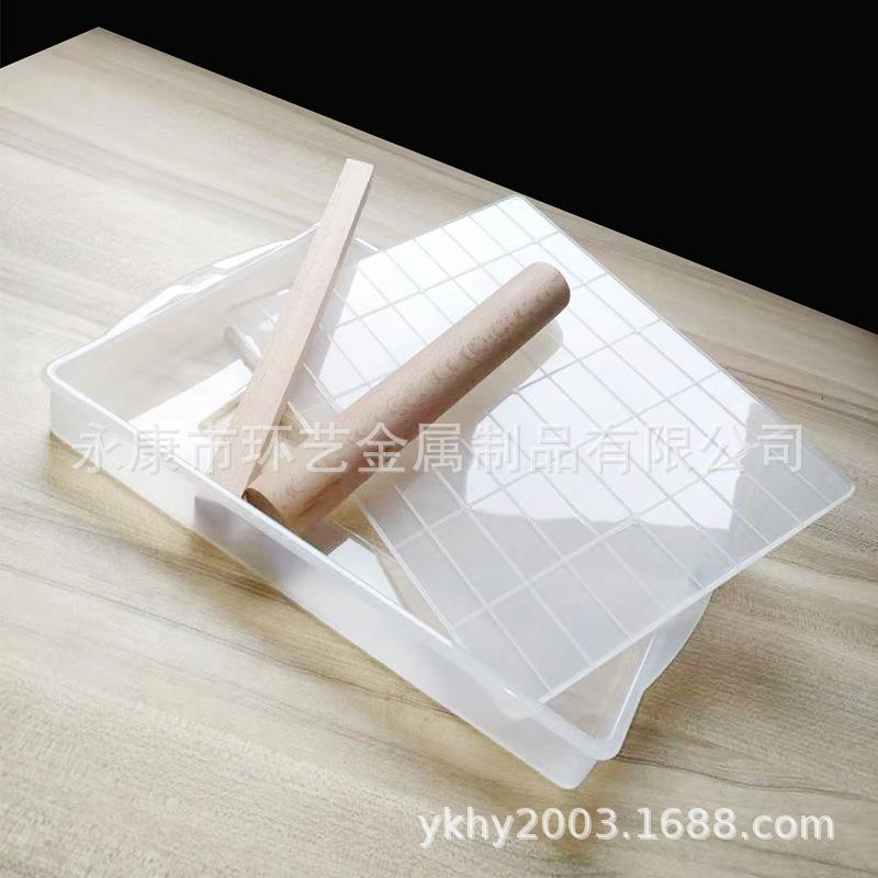 厂家直供 活底5件套牛轧糖模具 雪花酥模具 DIY烘焙
